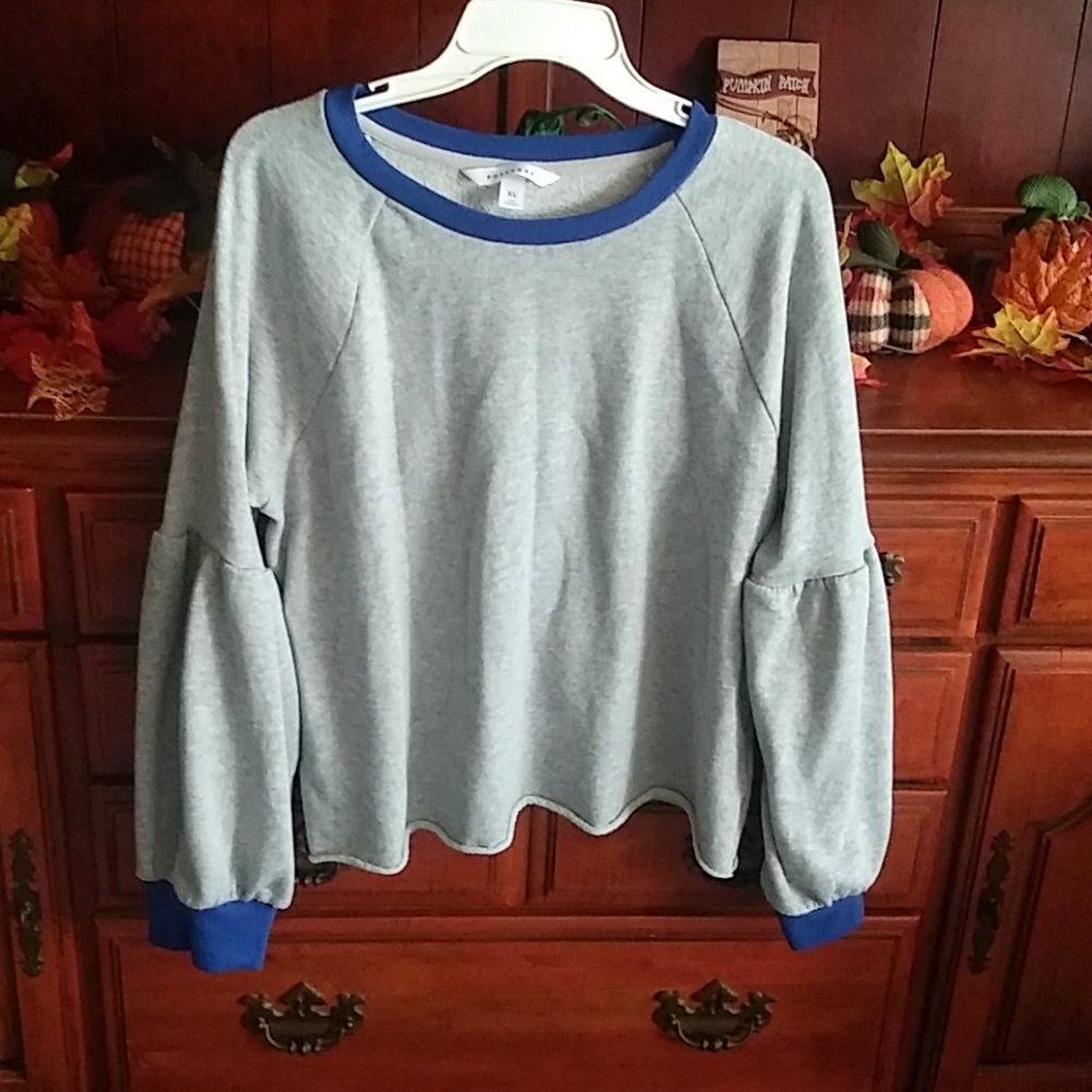 Popsugar X-lg dressy sweatshirt
